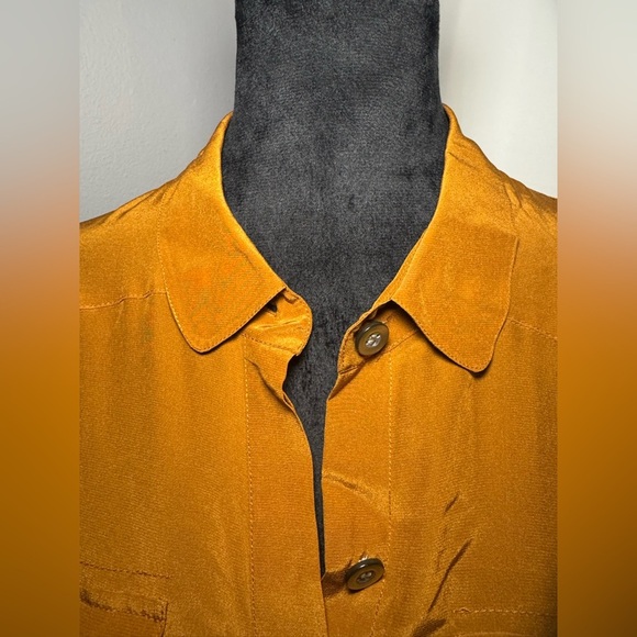 BROADWAY AND BROOME SAFARI DRESS 100% silk - Picture 5 of 8